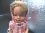 6 inch rubber german doll a